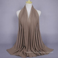 OEM manufacture solid color bubble chiffon muslim hijab scarf dubai